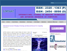 Tablet Screenshot of ijmtarc.com